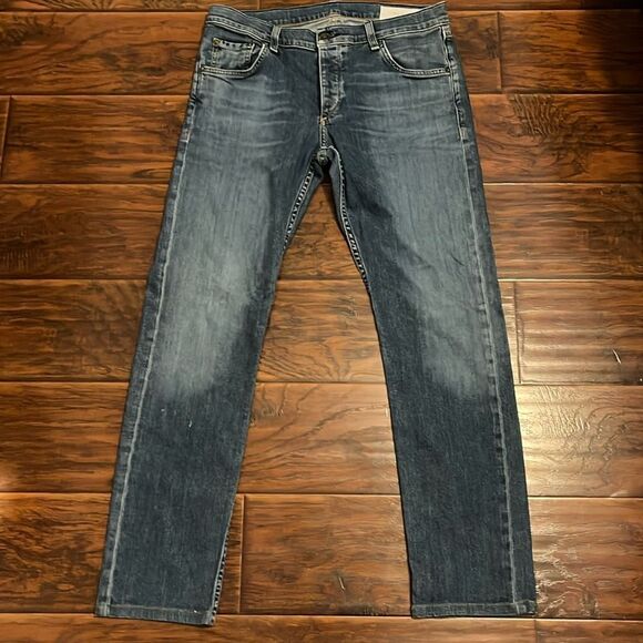 Rag & Bone Standard Issue Distressed Denim Jeans - Picture 1 of 11